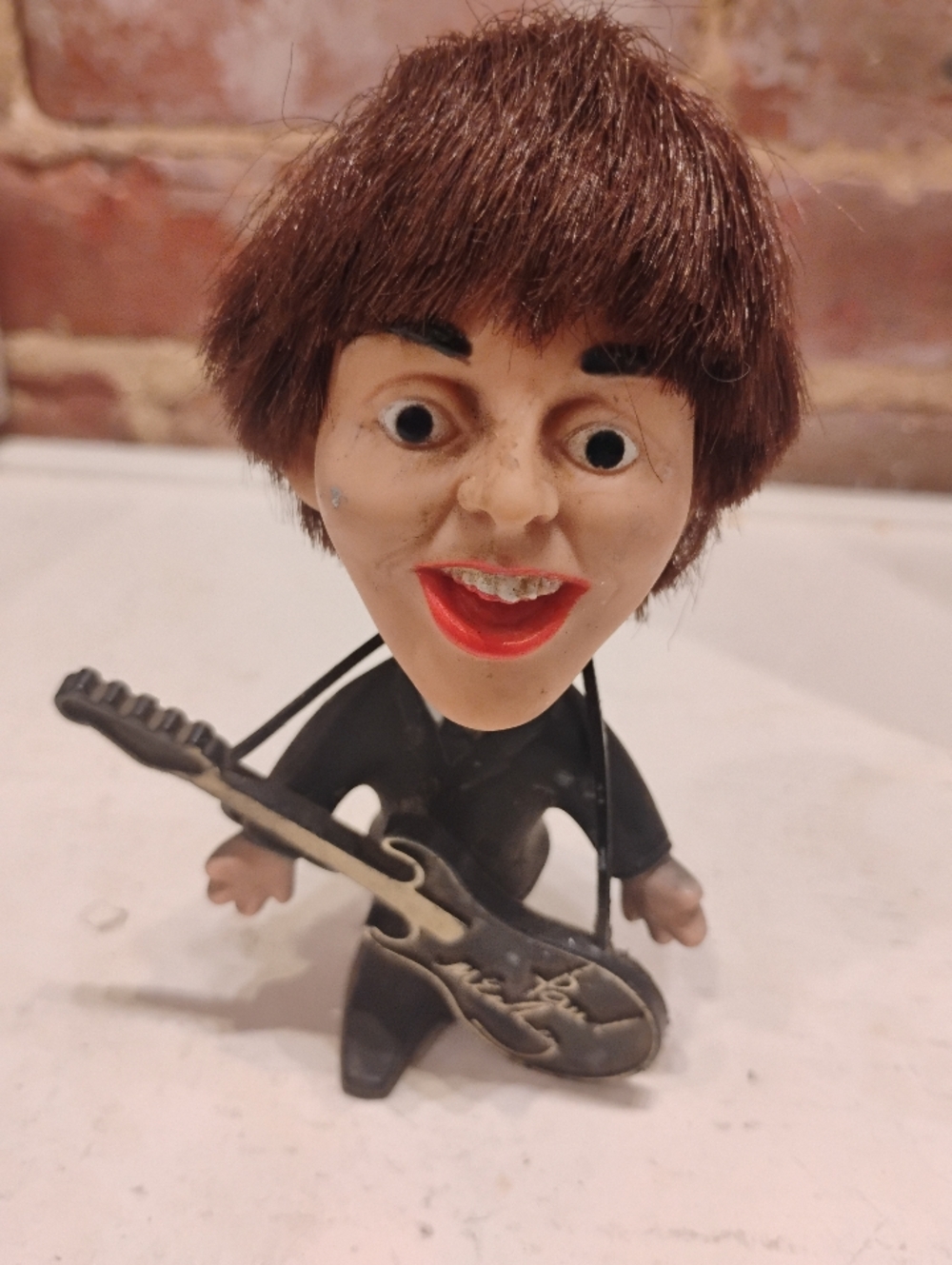 PAUL MCCARTNEY BEATLES 1964 REMCO NEMS DOLL NICE 5” FIGURE TOY RARE